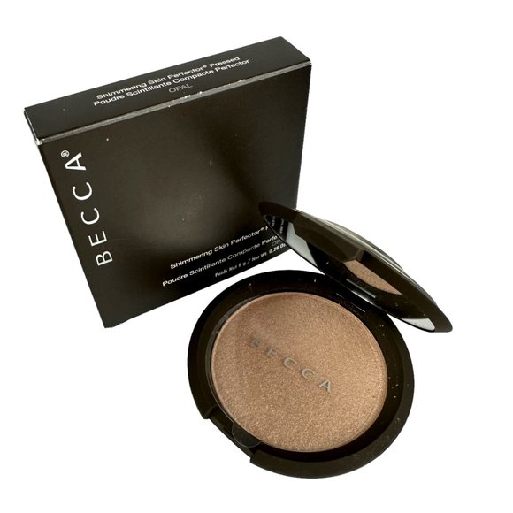 BECCA ~ SHIMMERING SKIN PERFECTOR POWDER ~ OPAL ~ 0.28 OZ Highlighter Full Size - Picture 8 of 14